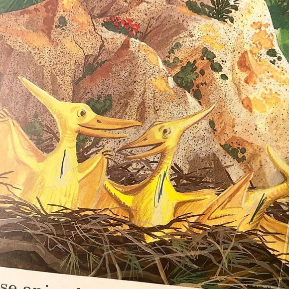 Vintage 1989 I Am  a Big Dinosaur Book Francois Crozat - Picture 13 of 16